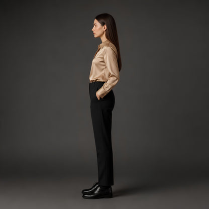 The Quiet Power Silk Shirt