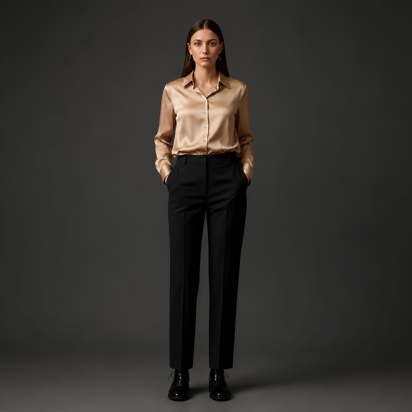 The Quiet Power Silk Shirt