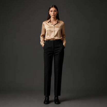 The Quiet Power Silk Shirt