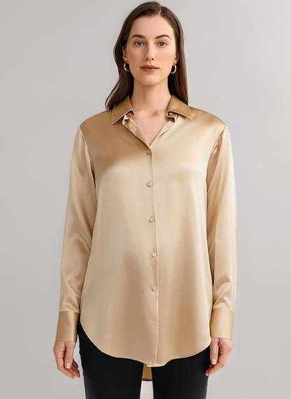 The Quiet Power Silk Shirt - Professors
